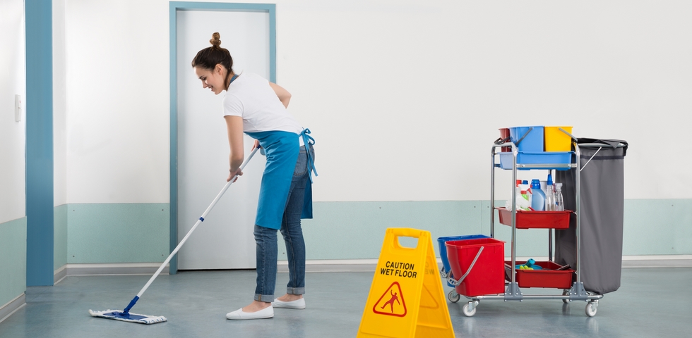 Allocate cleaning zones to employees.