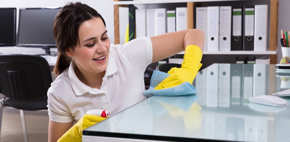 One of the office spring cleaning tips is to clean your furniture.