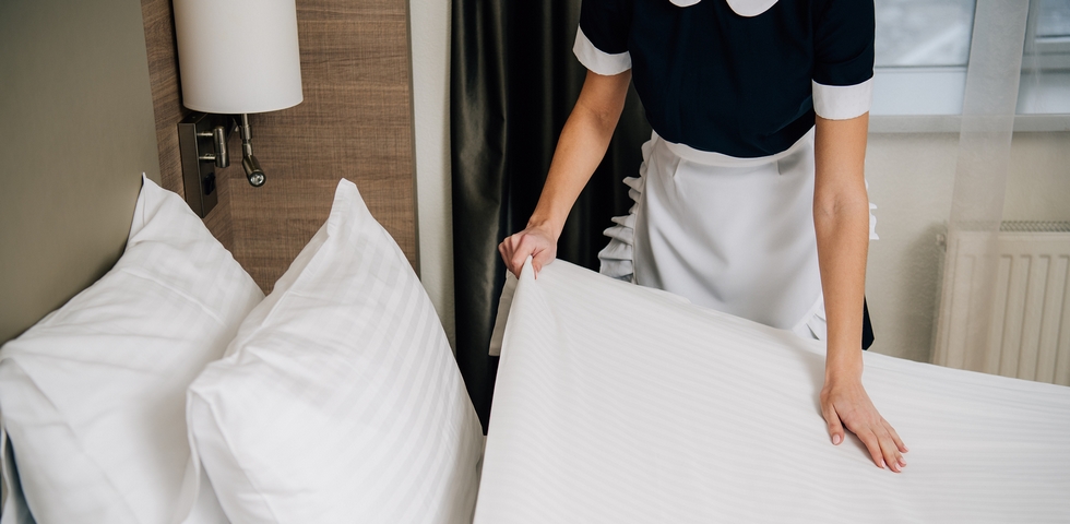 Step #4: Clean the furniture & beds.